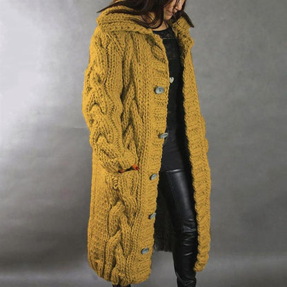 Karina | Elegant Cosy Coat With Tummy Coverage