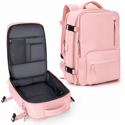 Travel Backpack Carry On Laptop Organizer Shoe Pocket